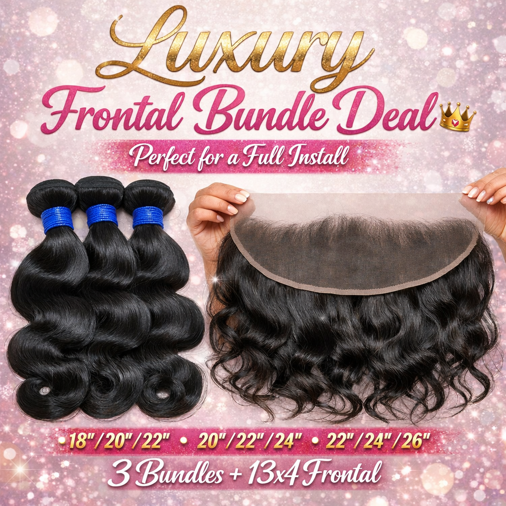 Frontal + 3 Bundle Deal 👑
